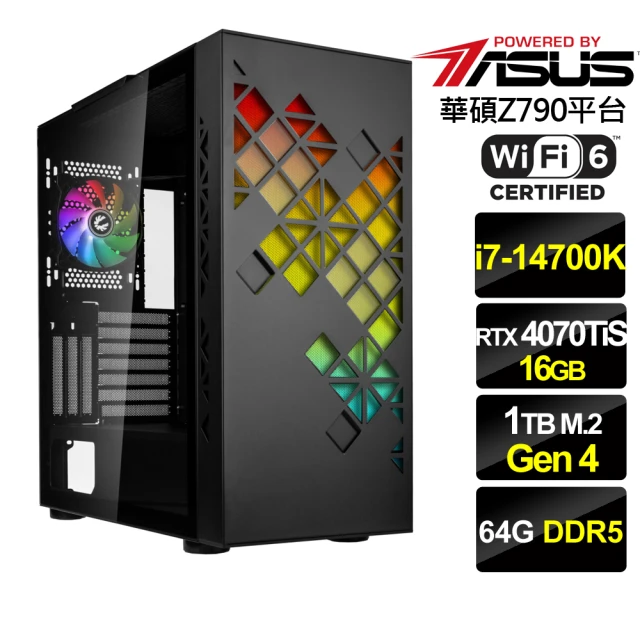 華碩平台 i7廿核GeForce RTX 4090 Win1