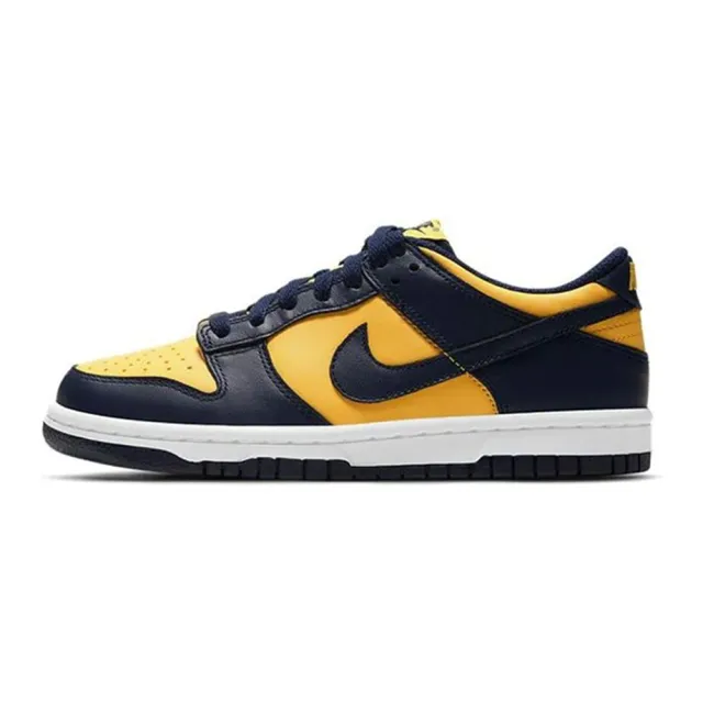 【NIKE 耐吉】Nike Dunk Low 密西根 女鞋 大童鞋 運動鞋 休閒鞋 CW1590-700