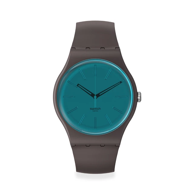 SWATCH New Gent 原創系列手錶 DARK DUALITY 男錶 女錶 手錶 瑞士錶 錶(41mm)