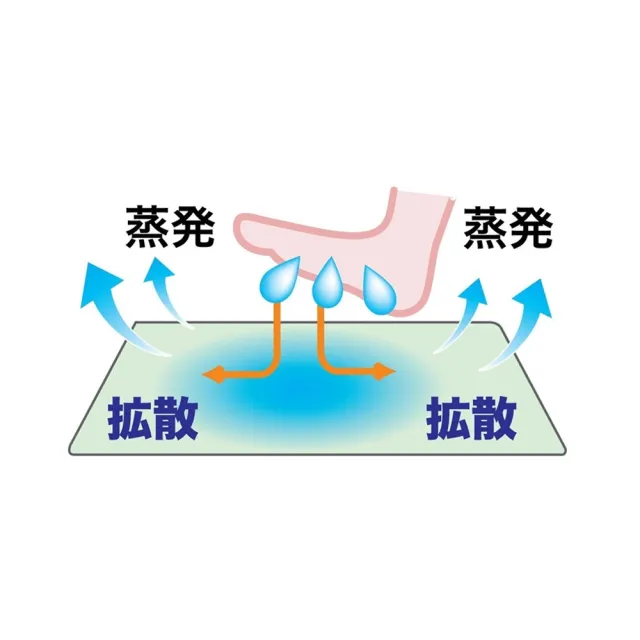 【Sanko】日本速乾腳踏墊(速乾/腳踏墊/兒茶素/乾爽)