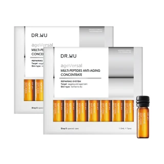 【DR.WU 達爾膚】超逆齡多月太抗皺安瓶1.5ML*7瓶(2入組 共14瓶)