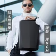 【Azaer】一體成形硬殼後背包 男雙肩包 15吋筆電包(防盜包 電腦包 肩背包 旅行包 商務包 USB充