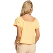 【ROXY】女款 女裝 短袖上衣 OCEAN AMOR(黃色)