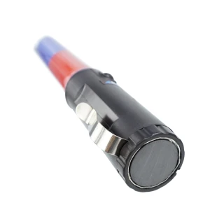 【MASTER】多功能指揮棒 電池款 26公分長 紅藍光 交管棒 警示燈 手電筒 5-TLA26RB(道路警示 警用 免手持)
