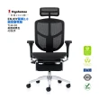 【ERGOHUMAN】ENJOY單桿2.0 4D手固定腳凳版人體工學椅(背座同步前傾 工作休閒一桿切換 4D扶手)