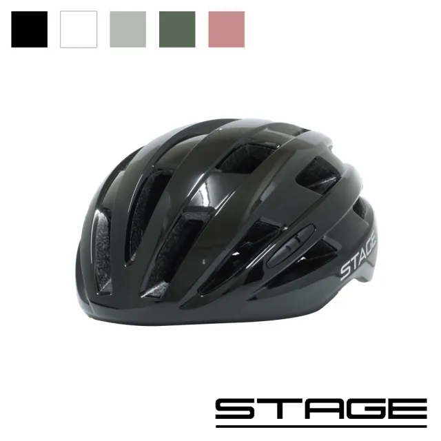 【STAGE】輕量單車安全帽 FORCE系列 多色(亞洲頭型/競賽/頭盔/單車/自行車)