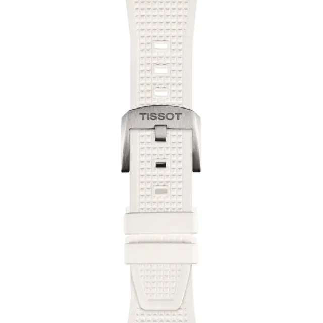 【TISSOT 天梭】PRX系列 夜光版70年代復刻手錶-白/40mm 錶 生日禮 送禮(T1374101701100)