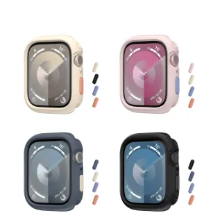 【MAGEASY】Apple Watch  9/8/7/6/5/4/SE 40/41mm Skin 保護殼(通用最新S9)