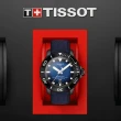 【TISSOT 天梭 官方授權】SEASTAR 2000 海洋之星 陶瓷錶圈 600米潛水機械腕錶 母親節 禮物(T1206073704100)