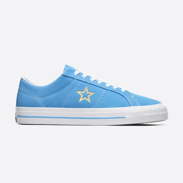 【CONVERSE】ONE STAR PRO OX 低筒 休閒鞋 男鞋 女鞋 藍色(A06647C)