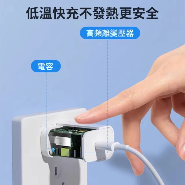 【Mass】30W 旅行快充頭 USB-C PD充電器(安全認證)