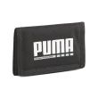 【PUMA】錢包 Plus Wallet 黑 白 多夾層 拉鍊零錢袋 尼龍錢包 皮夾 短夾(054476-01)