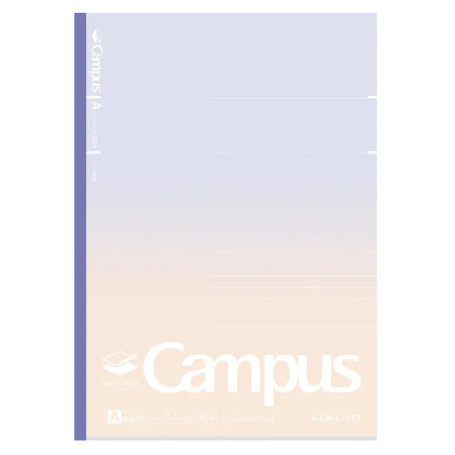 【KOKUYO】Campus輕量筆記本B5混色(3入)