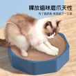 【PETDOS 派多斯】寵物多邊形貓抓板(超大空間 耐抓耐磨 可抓可睡 內芯可替換)