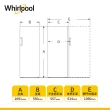 【Whirlpool 惠而浦】190公升直立式冰櫃(WUFZ656AS福利品)