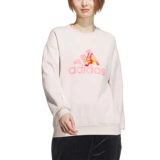 adidas 愛迪達 W DRGN YR SWT 女 長袖 