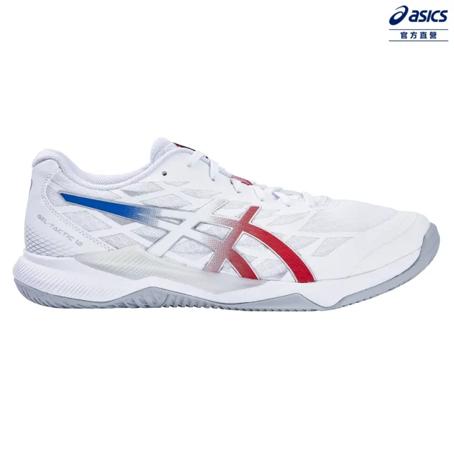 【asics 亞瑟士】GEL-TACTIC 12 男女中性款 寬楦 排球鞋(1073A071-100)