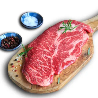 【豪鮮牛肉】美國熟成PRIME安格斯凝霜嫩肩沙朗牛排6片(400g±10%/片)