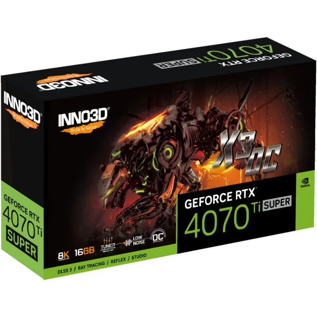 【Inno3D 映眾】GEFORCE RTX 4070 TI SUPER X3 OC