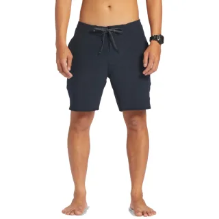 【Quiksilver】男款 男泳裝 衝浪休閒褲 18吋 BAJA BEACHSHORT(黑色)