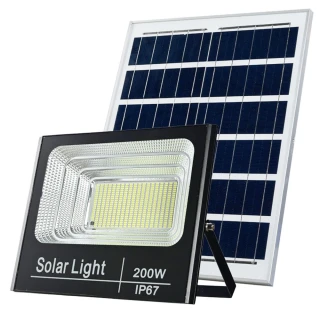 【威富登】100W 太陽能戶外燈 感應燈 投射燈 太陽能燈 太陽能探照燈 太陽能照明燈(太陽能戶外燈)
