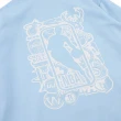 【NBA】NBA 基本款 印刷 連帽T恤 LOGO MAN 男女 藍色(3355106582)