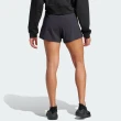 【adidas 愛迪達】HIIT HR 2N1 SH 女款 黑色 緊身 內搭 運動 休閒 訓練 慢跑 路跑 短褲 IL9278