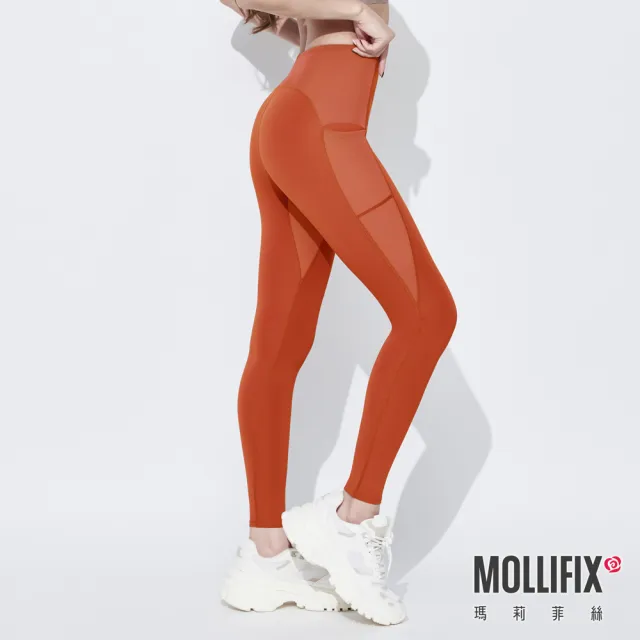 【Mollifix 瑪莉菲絲】暢銷精選瑜珈褲/動塑褲、Legging(多款任選)