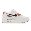 【NIKE 耐吉】休閒鞋 Air Max 90 LV8 SE 女鞋 米白 粉 情人節 皮革 拼接 氣墊 厚底(FZ5164-133)