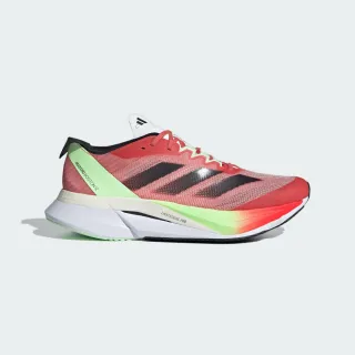 【adidas 愛迪達】慢跑鞋 男鞋 運動鞋 緩震 ADIZERO BOSTON 12 M 紅綠 IG3329