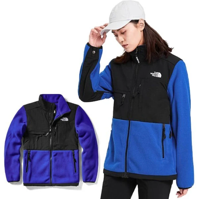 The North Face ICON 熱賣款_經典耐磨排汗透氣保暖刷毛外套夾克_亞洲版型(496U-CZ6 藍 V)