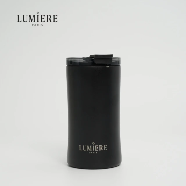 Lumiere Lavish Diamond black 防漏防摔隨行保溫杯12oz/360ml-鑽石黑(保溫杯 隨行杯 咖啡杯)