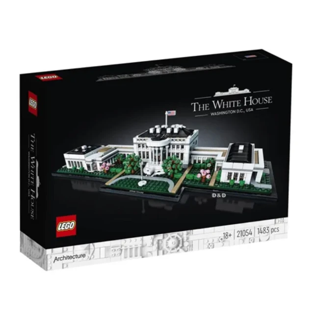 LEGO 樂高LEGO 樂高 ARCHITECTURE世界建築系列-白宮-1483pcs(21054)