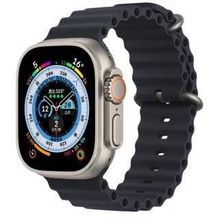 【Apple】Apple Watch Ultra 49mm 鈦金屬錶殼+海洋錶帶