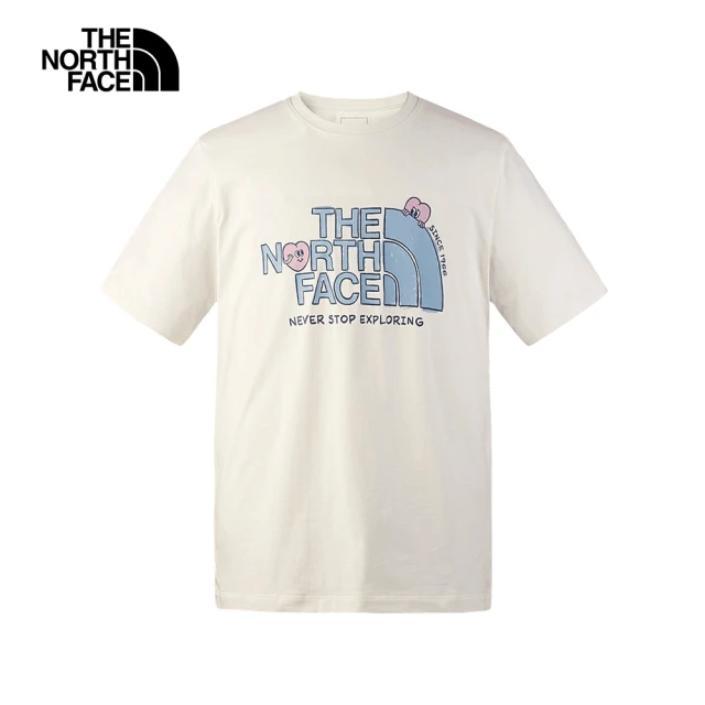 The North Face 新年款-北面兒童藍色純棉大尺寸