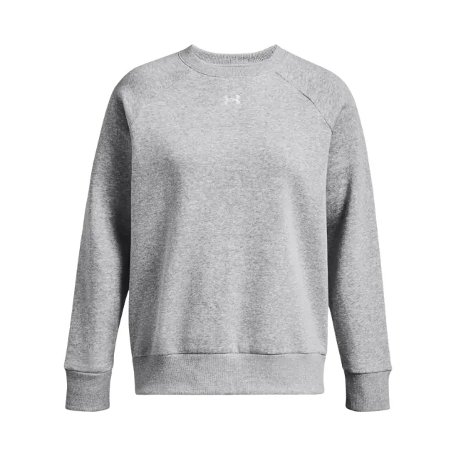 【UNDER ARMOUR】UA 女 Rival Fleece 長袖T-Shirt_1379508-012(灰)