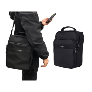 【SNOW.bagshop】肩背包中容量主袋+外袋共三層(高單數彈道防水尼龍布台灣製造)