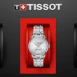 【TISSOT 天梭 官方授權】杜魯爾系列 經典簡約機械腕錶 母親節 禮物(T1392071103100)