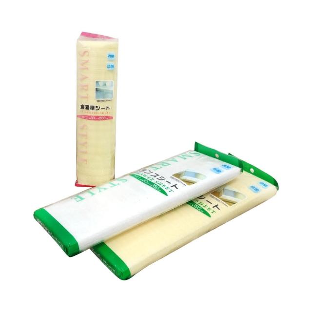【LASSLEY】二入組 廚房櫥櫃衣櫥專用鋪墊(食器棚 萬用墊 防潮 防霉 抽屜墊 櫃墊)