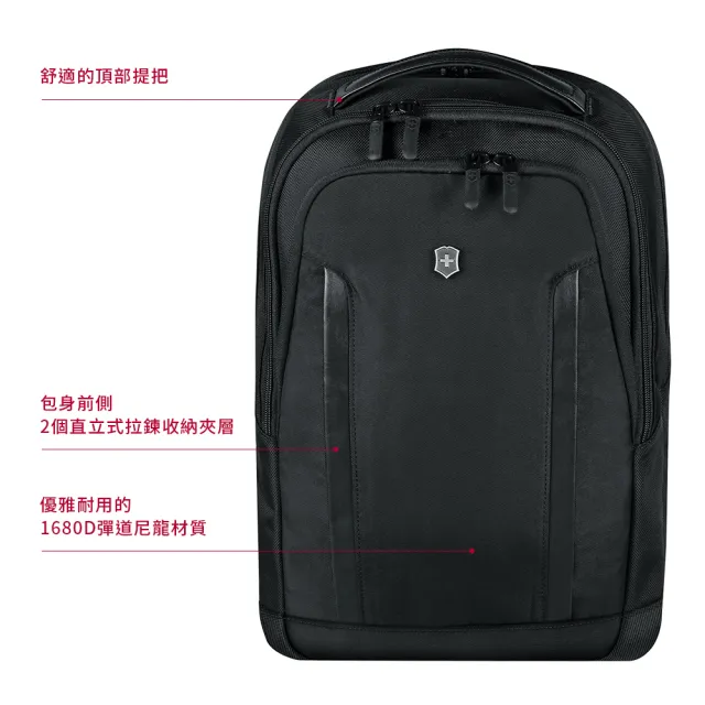 【VICTORINOX 瑞士維氏】Altmont 3.0 Professional 15吋標準型電腦後背包(602151)