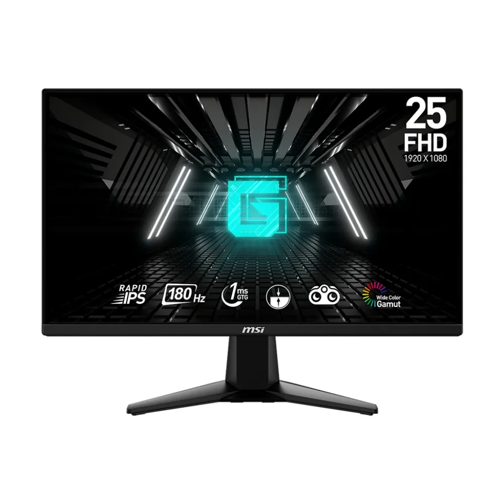 【MSI 微星】G255F 25型 FHD IPS 180Hz 電競螢幕(Adaptive-sync/1ms/TUV護眼)