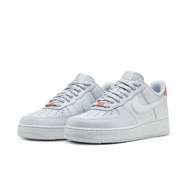 【NIKE 耐吉】休閒鞋 男鞋 運動鞋 AF1 AIR FORCE 1 07 白粉 HF0729-001