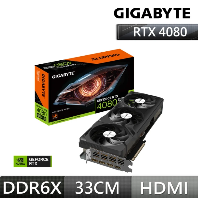 GIGABYTE 技嘉GIGABYTE 技嘉 GeForce RTX 4080 SUPER WINDFORCE V2 16G顯示卡