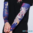 【BLUE WAY】男裝 女裝 江戶百景火狐 袖套-日本藍