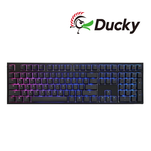 【Ducky】One 2 Pro RGB 100%機械式鍵盤 中文(MX2A 茶軸/青軸/紅軸/銀軸)