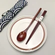 【渥思】日式木質環保餐具(環保筷.湯匙.收納袋)