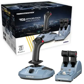 【Thrustmaster】圖馬斯特 TCA Officer Pack Airbus Edition 飛行搖桿 油門節流閥系統 機師組合(支援PC)