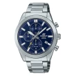 【CASIO 卡西歐】EDIFICE 時尚藍 三針三眼 計時腕錶 41mm(EFB-710D-2A)