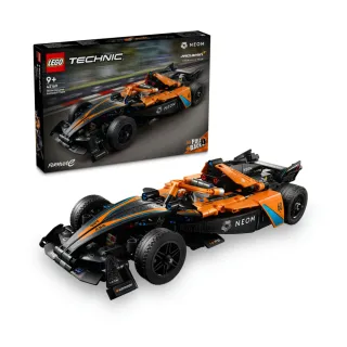 【LEGO 樂高】科技系列 42169 NEOM McLaren Formula E Race Car(麥拉倫 賽車 模型)