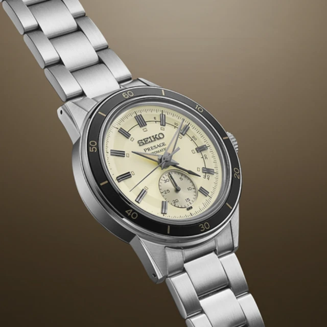 SEIKO 精工SEIKO 精工 PRESAGE系列 Style60’s 復古風 機械腕錶 禮物推薦 送禮首選(SSA447J1/4R57-00T0S)